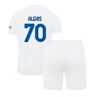Inter Milan Alexis Sanchez #70 Replica Away Minikit 2023-24 Short Sleeve (+ pants)
